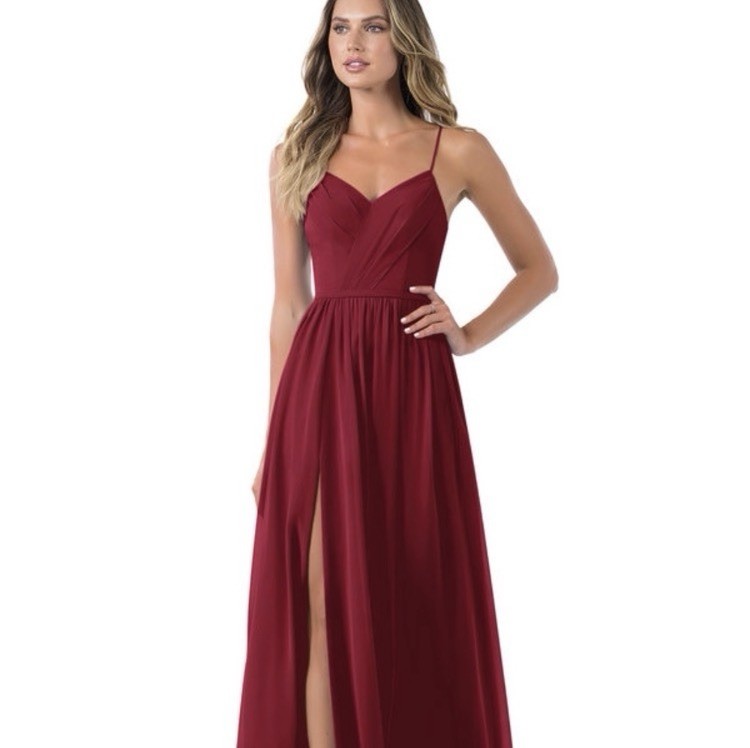 princess polly baby blue dress Azazie Cora Maxi Dress Bridesmaid Dark Red Burgundy Sweetheart Neckline Sz  A6