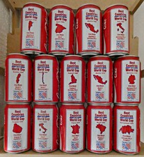COCA-COLA CANS/DOSEN SET 0,33l WORLD CUP 1994 in den USA aus FRANKREICH