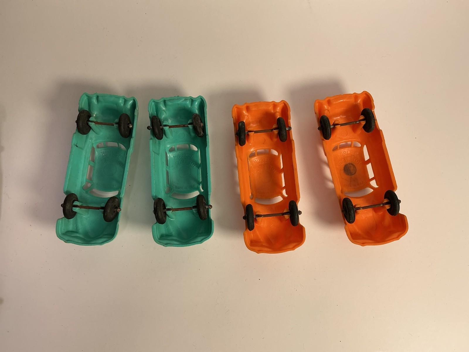 Vintage Hubley Kiddie Red Metal Comp Transport Diesel Truck, Trailer, Ramp, Cars thumbnail 18