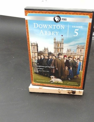 Downton Abbey Season 5 PBS Masterpiece UK Edition DVD [VG]