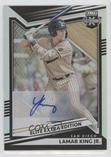 2022 Panini Elite Extra Edition Signatures Lamar King Jr #120 Auto 0w7