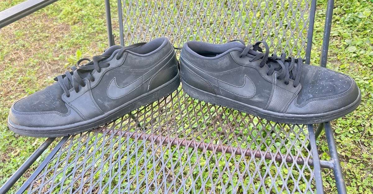 Jordan 1 Retro Low Triple Black 2014 for Sale | Authenticity