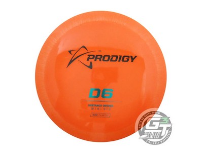 NEW Prodigy Discs 400 D6 172g Orange Black & Teal Foil Distance Driver Golf Disc