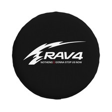 16 Inch For Toyota Rav4 Waterproof Dust-proof Car Spare Tire Cover Black 16 Inch For Toyota Rav4 Waterproof Dust-proof Car Spare Tire Cover Black