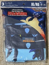 Vintage Dream Works On How to Train Your Dragon Size XL 18-20 Briefs