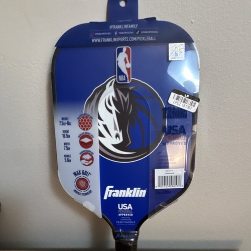 Franklin NBA Dallas Mavericks Pickleball Paddle Max Grit approvato USA - Foto 5 di 6