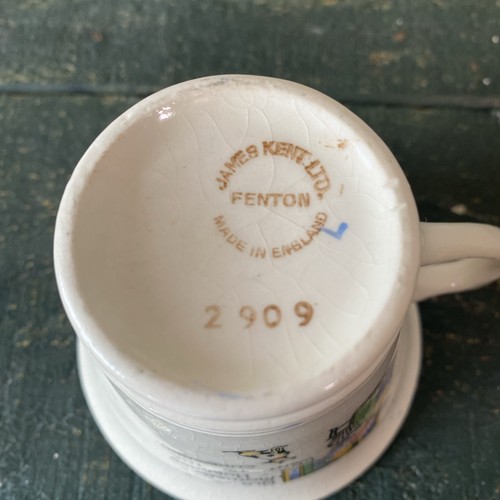 James Kent Fenton 2907 Mary Mary Quite Contrary Tea Cup & Saucer Nursery Rhyme - Picture 7 of 14