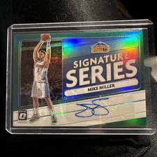 2020-21 Panini Donruss Optic - Signature Series Mike Miller #SS-MMI Green Prizm 