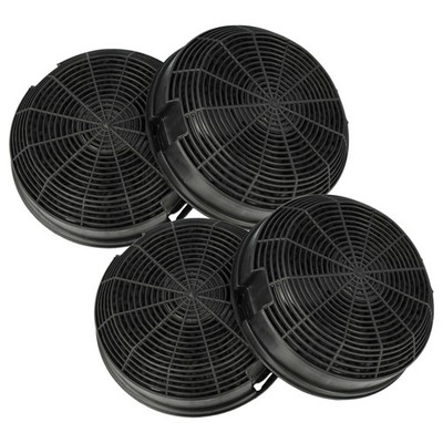 4 Aktivkohlefilter für Electrolux EFF960240W EFP605400X EFC60240EX EFC90131X