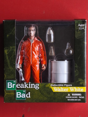 Breaking Bad WALTER WHITE Heisenberg Actionfigur, Vamonos MEZCO 2013,