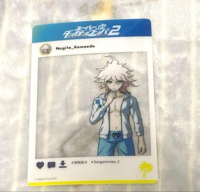 Danganronpa 2 Gratte Gratte Nagito Komaeda Clear Card