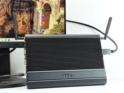 MSI Industrial Kiosk Mini PC Windows 11 i5 7th 756GB SSD+HDD 8GB DP 2x COM Wi-Fi