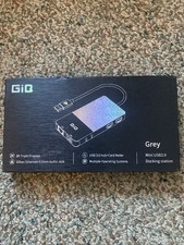 USB Docking Station GIQ USB C hub USB 3.0 to Dual HDMI VGA Adapter Triple