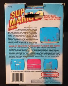 Super Mario Bros 2 Nintendo NES CIB 1988 Authentic Tested