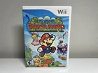 Super Paper Mario Wii (Nintendo Wii, 2007) No Manual -Tested