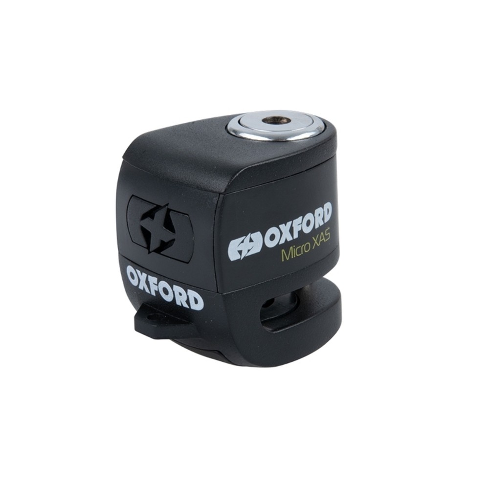 Oxford XA5 Alarm Disc Lock Black For Motorcycle Spare Parts Accessories