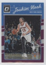 2016-17 Panini Donruss Optic Purple Prizm Joakim Noah #61 gb9