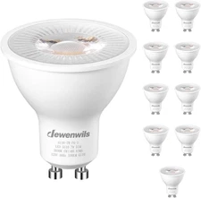 DEWENWILS 10-Pack GU10 LED Bulb Dimmable