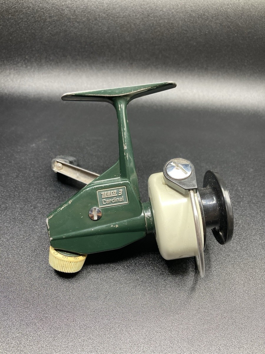 Vintage 1977 Zebco Cardinal 3 Spinning Reel Serial Number 770500