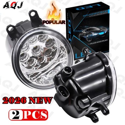 Fit Toyota Matrix 2009-2014 Bumper Clear Lens Fog Lights Lamp Pair Replacement