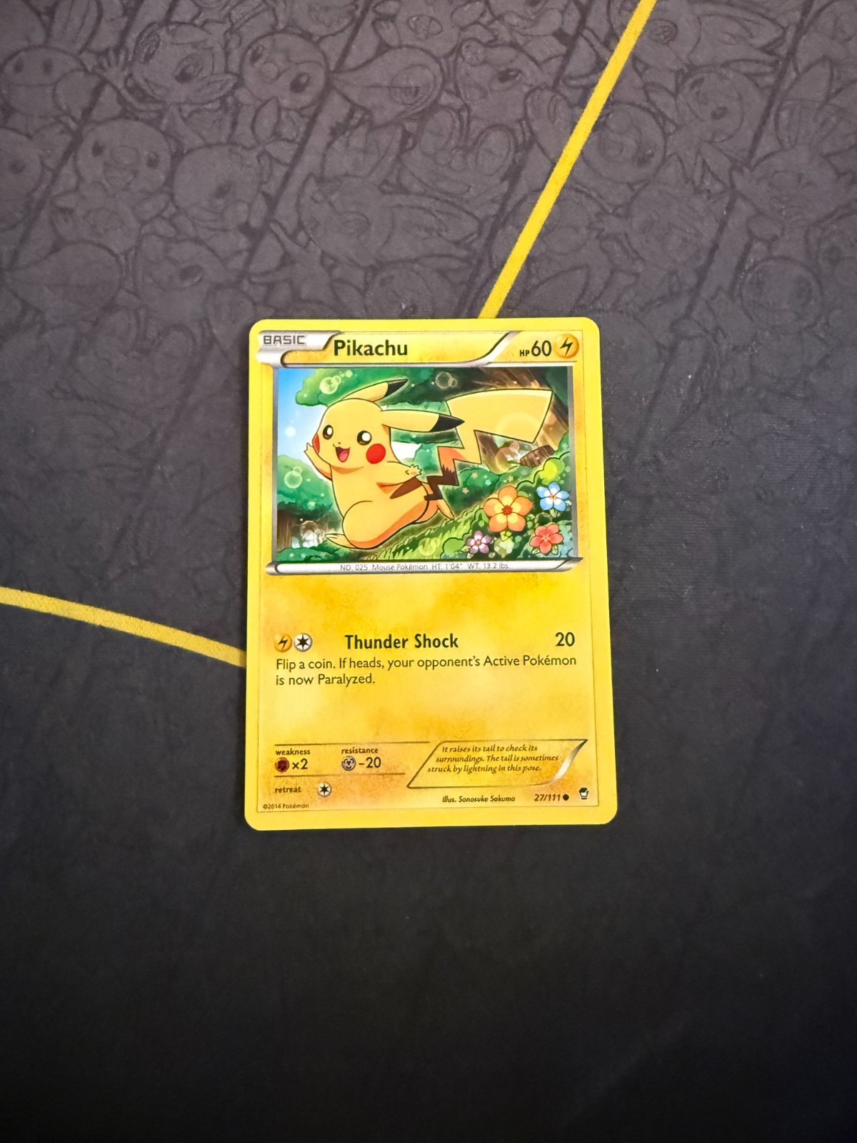 Pokémon TCG Pokémon Pikachu Common 27/111 LP