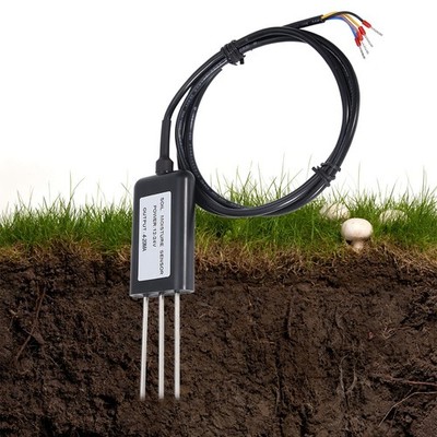 2 In 1 Multifunction 4-20mA Soil Moisture Sensor Temperature Humidity Soil SET