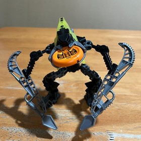 LEGO BIONICLE: Vakhi Rorzakh (8618) w Disk of Time, Mask of Time,Canister,Manual