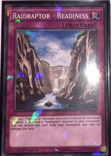 Yu-Gi-Oh! TCG Raidraptor - Readiness SP15-DE050 Shatterfoil 1st Ed Near Mint