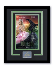 CYNTHIA ERIVO SIGNED AUTOGRAPH FRAMED 11x14 DISPLAY ACOA WICKED ELPHABA PHOTO
