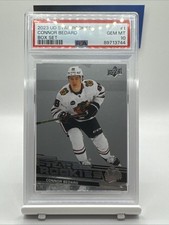 Connor Bedard 2023 Upper Deck #1 Star Rookies Rookie Card PSA 10