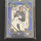 2024 Panini Select - Club Level Caleb Williams #216 Blue Disco Prizm /25 (RC)