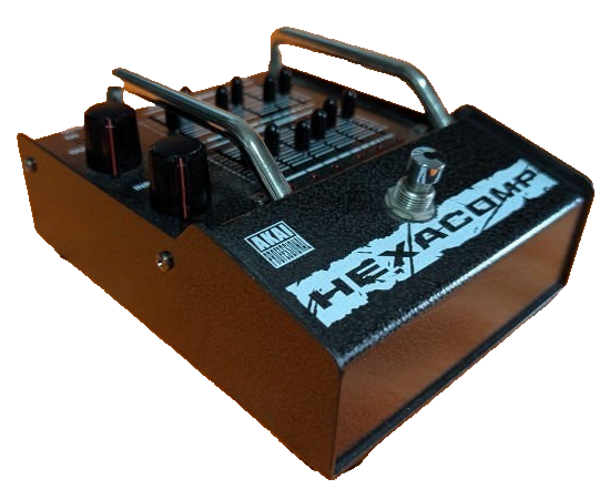 AKAI Hexacomp C2M Multi Band Compressor Guitar Effect Pedal Tested