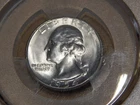 1954-S U.S. WASHINGTON  QUARTER GEM BU GRADED MS-65 silver