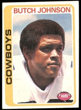 1978 Topps Butch Johnson Dallas Cowboys #252 EX-EXMT