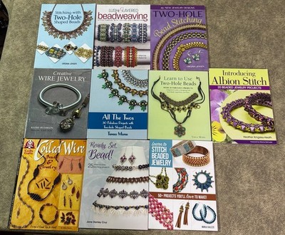 BEADING beads stitching beaded Jewelry plans patterns Morse  lot 10