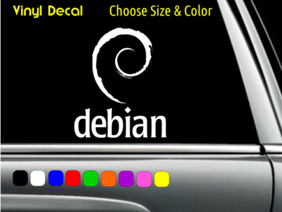 Adesivo Debian Linux – Adesivo In Vinile Impermeabile E - Foto 4