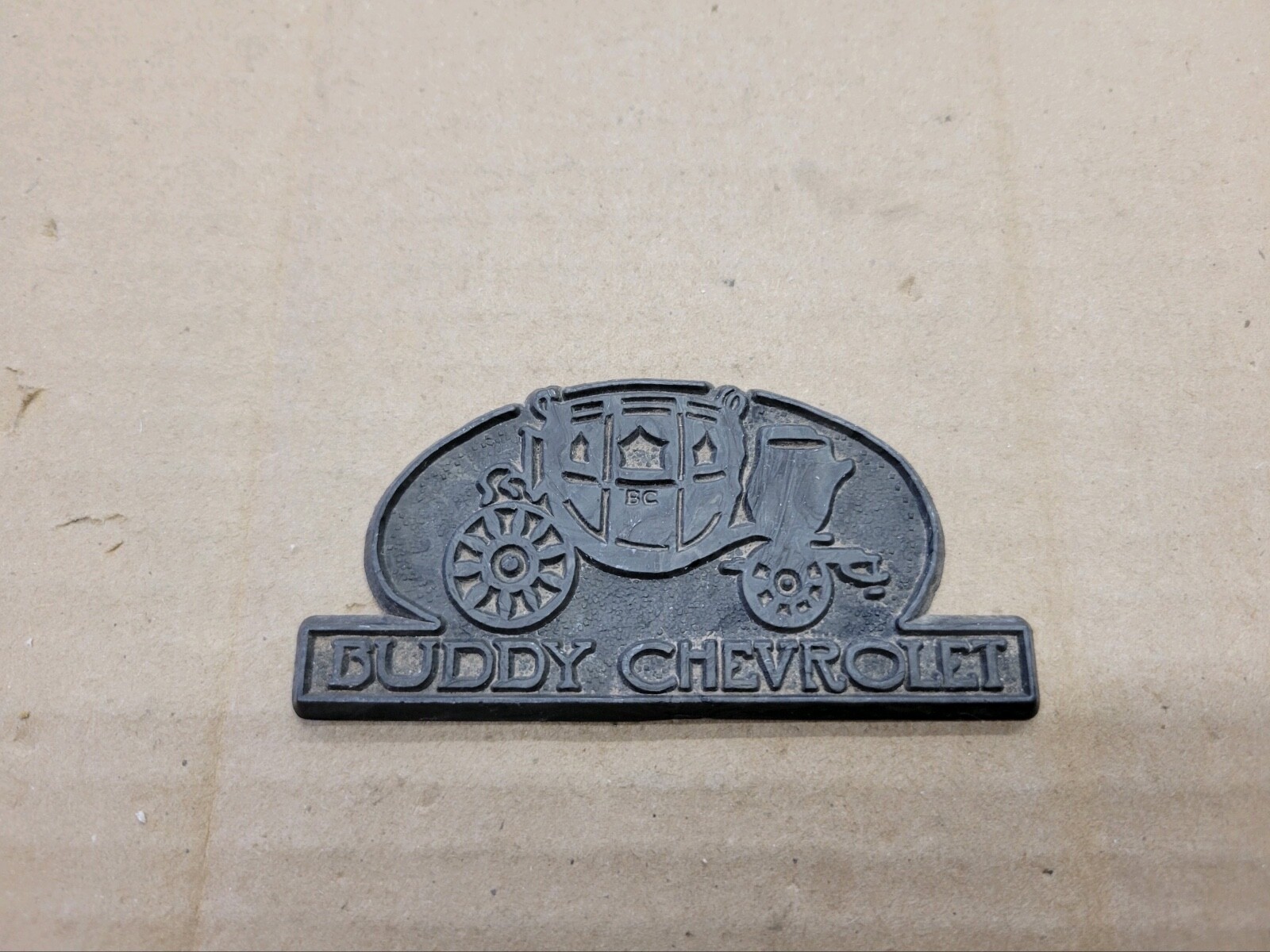 Buddy Chevy Zephyrhills Florida FL Car Dealership Dealer Emblem Badge