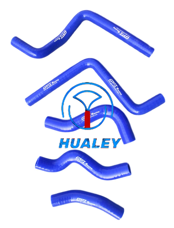 Manguera de silicona radiador azul para Honda CR125R CR 125R CR125 2000 2001 2002 Foto 4 de 4