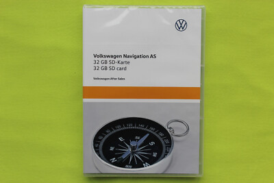 NEU 32 GB SD KARTE NAVIGATION AS VW DISCOVER MEDIA 2 PASSAT TIGUAN GOLF T6 CADDY