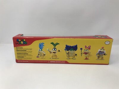 Super Mario Koopaling Family Pack Wendy Iggy Larry Ludwig Bowser