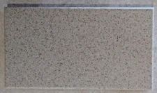 CORIAN CUTTING BOARD 6 1/2 X 11 1/2 ROUNDOVER EDGES & COUNTER PROTECTING BUMPERS