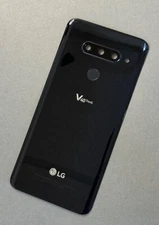 LG V40 ThinQ Replacement Back Battery Cover Housing Glass Camera Black OEM