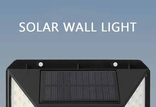 1/2/4PCS New Solar Lights Outdoor Wall Lamp PIR Motion Sensor 100LED Solar Light - Picture 11 of 23