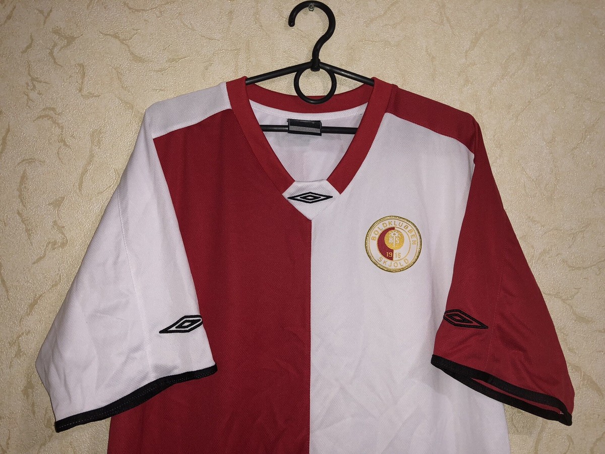 Maillot Foot Domicile Boldklubben Skjold Danemark - Umbro, Taille M, Excellent état