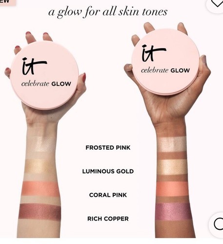 It CELEBRATE GLOW FACE & EYE MAKEUP PALETTE 0.19ozX4 LIMITED EDITION! NEW OTHER! - Picture 11 of 24
