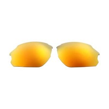 Walleva 24K Gold Polarized Replacement Lenses For Smith Optics Parallel D-Max
