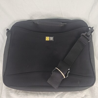 Laptop case Case Logic Black 12''x 14''x2'' with Strap And Pockets Black 14'' Laptop