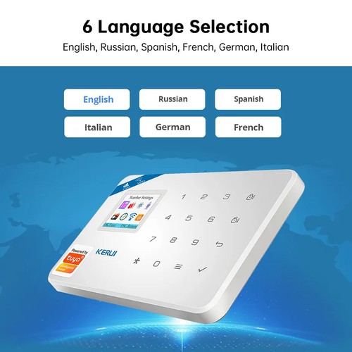 Wireless WIFI GSM Security Alarm System APP Control House Motion Detector Sensor - Picture 21 of 34