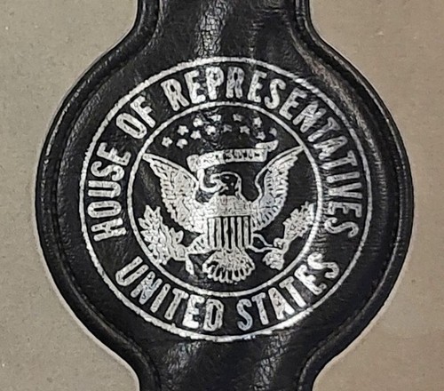 Official U.S. House of Representatives Notepad Binder Congressman Vintage 1986 - Picture 2 of 4