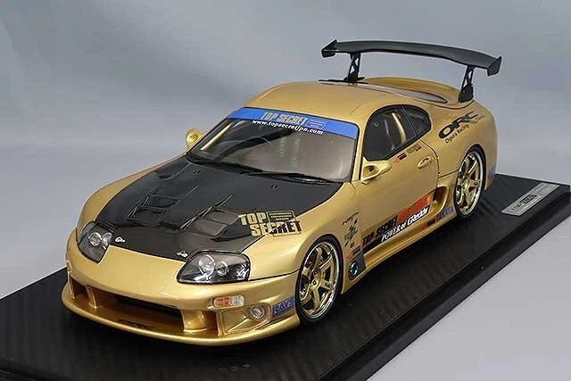 1/18 IG ignition #IG2485 Toyota JZA80 TOP SECRET GT300 Supra (A80 